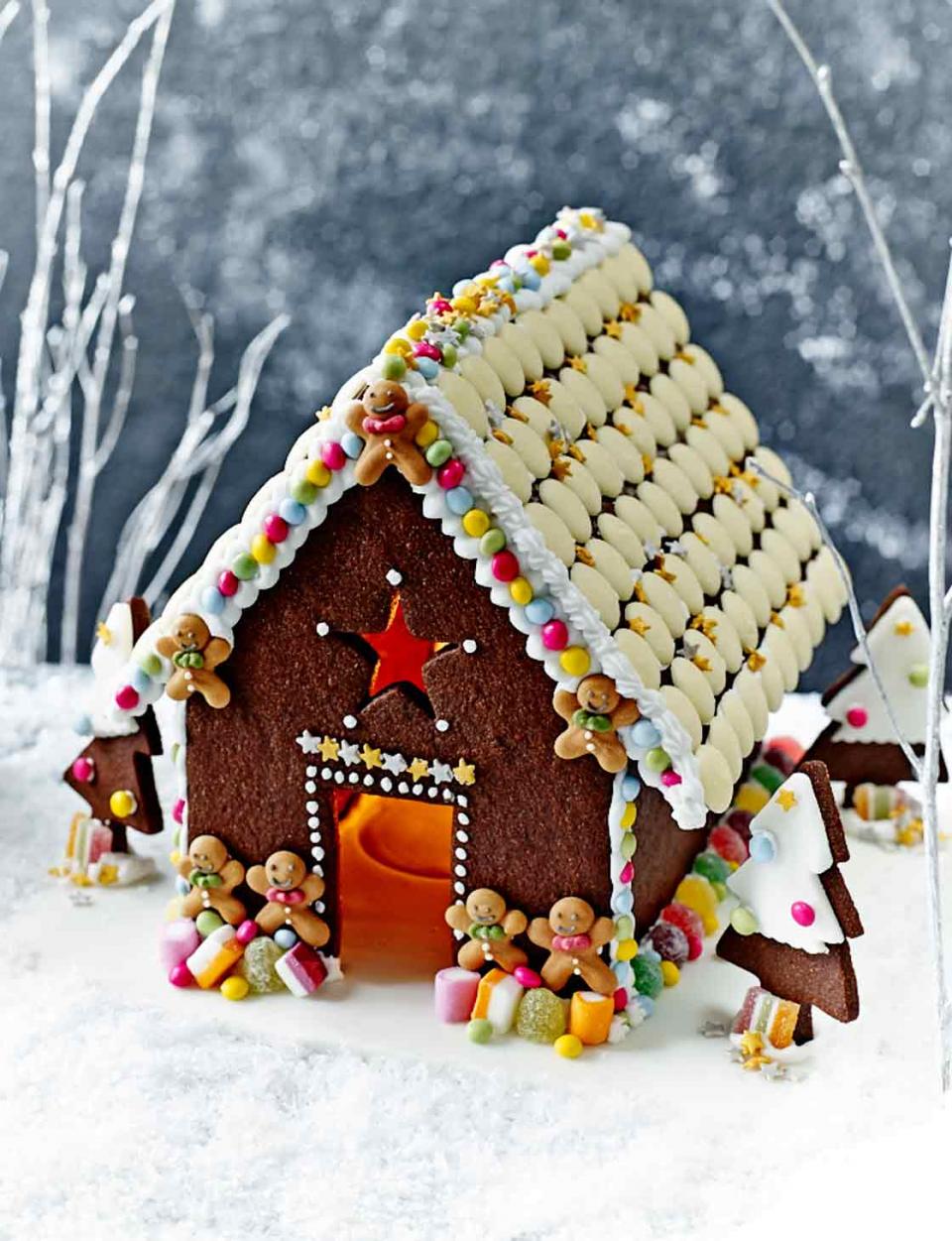 Chocolate house templates | Sainsbury`s Magazine