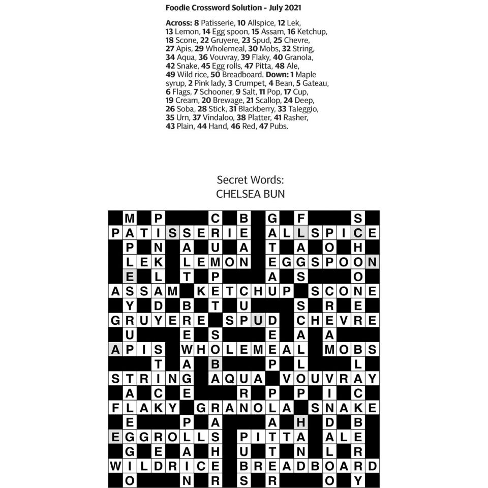 July-crossword