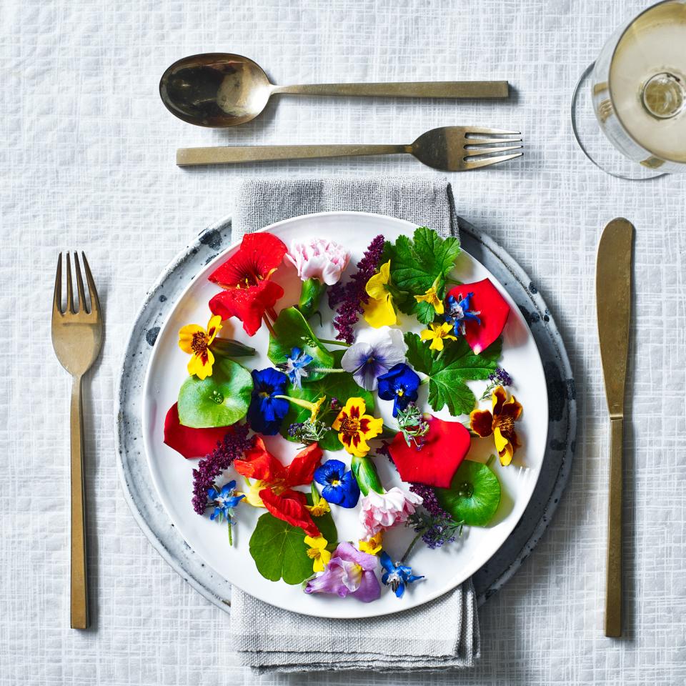 Cooking with edible flowers | Sainsbury's Magazine