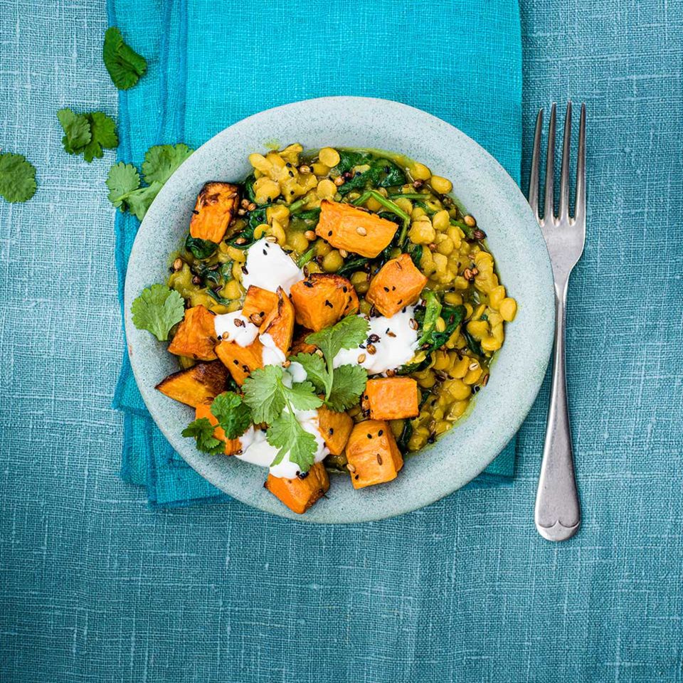 Sweet potato dhal. Image: Ant Duncan