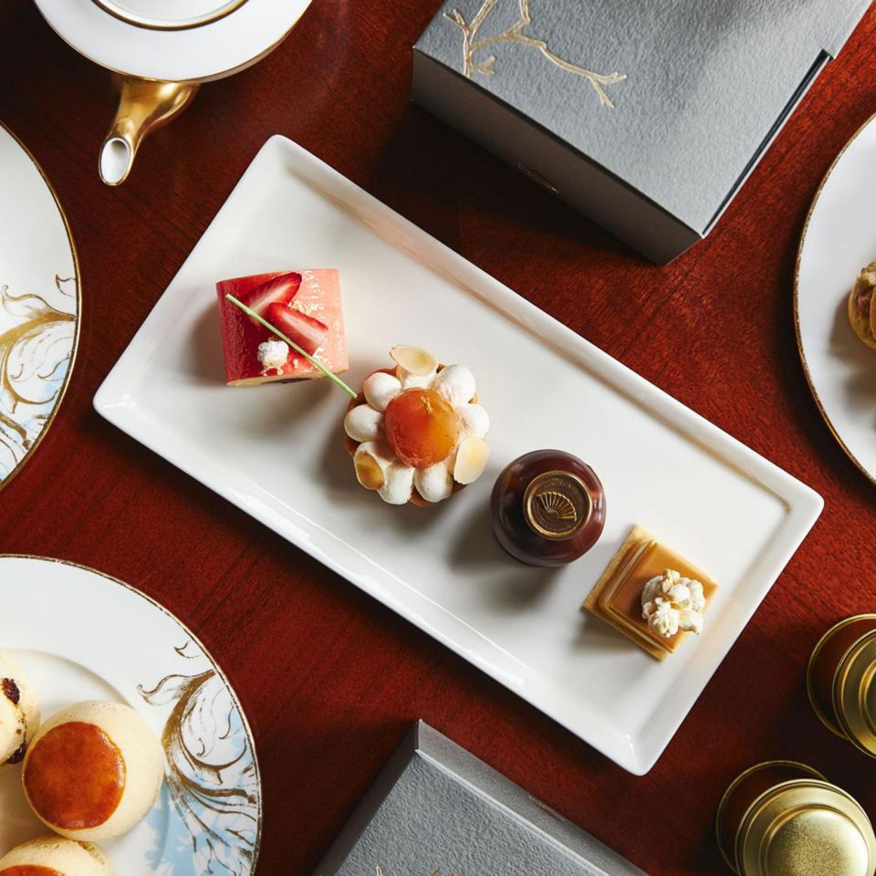 Taking Orders Mandarin Oriental Takeaway Afternoon Tea Sainsbury S Magazine