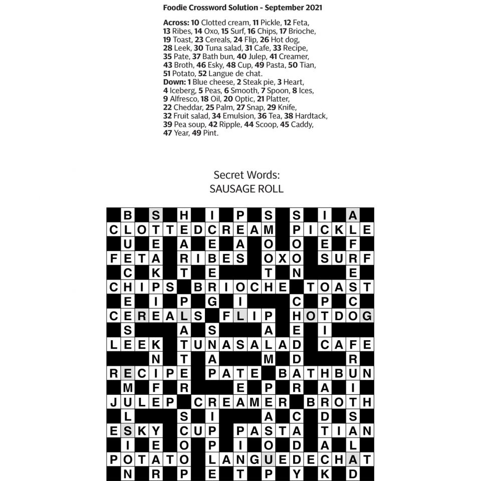 Crossword-September