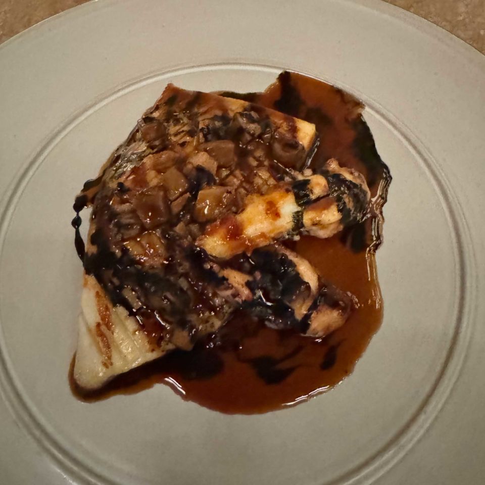 Gochujang grilled cuttlefish